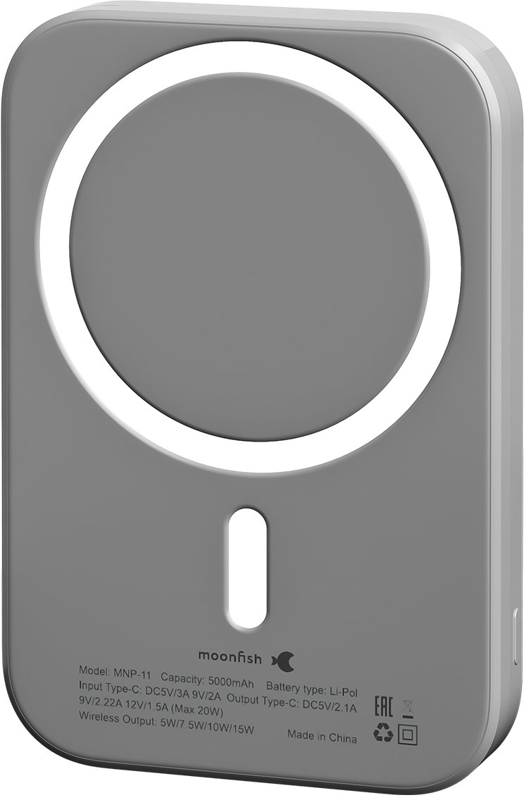 Аккумулятор moonfish MNP-10 MagSafe, 5000mAh, черный, Аккумулятор MNP-10 MagSafe, 5000mAh, черный
Аккумулятор moonfish MNP-10 MagSafe, 5000mAh, черный, Аккумулятор MNP-10 MagSafe, 5000mAh, черный