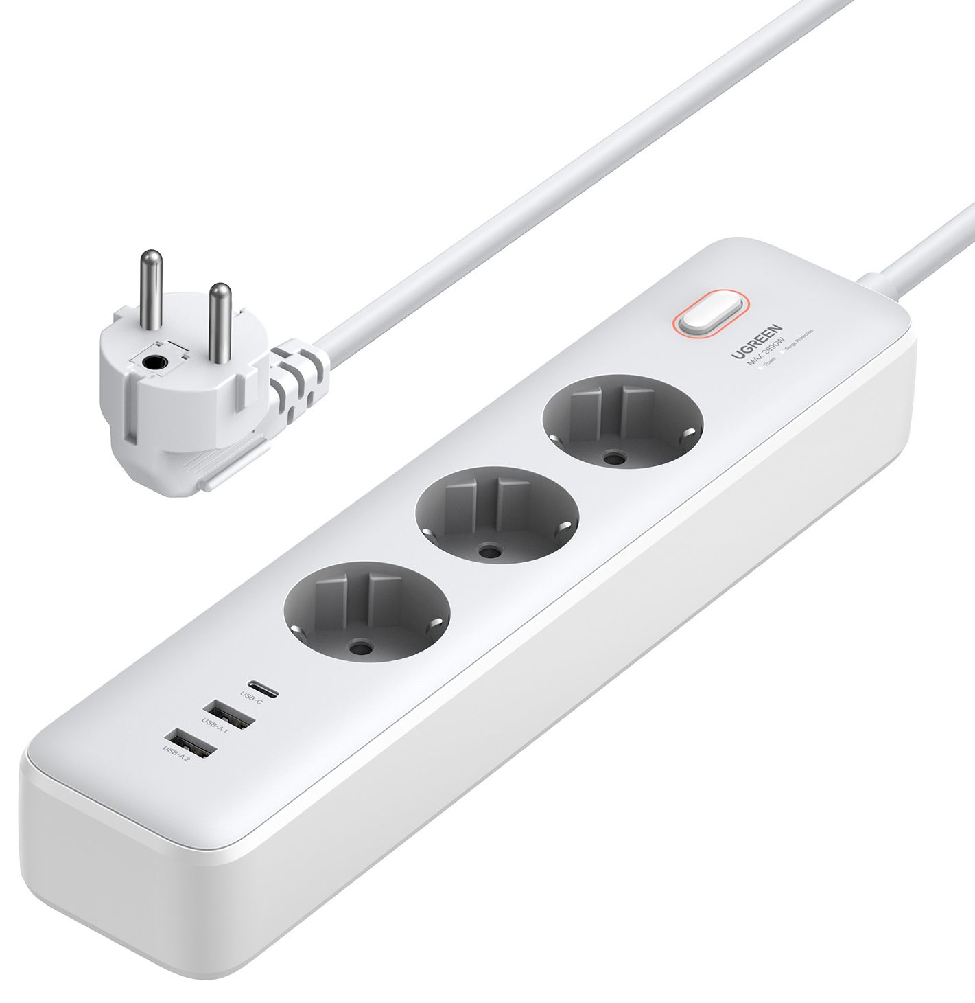 Сетевой фильтр UGREEN CD286 Power Strip, белый, Сетевой фильтр CD286 Power Strip, белый
Сетевой фильтр UGREEN CD286 Power Strip, белый, Сетевой фильтр CD286 Power Strip, белый