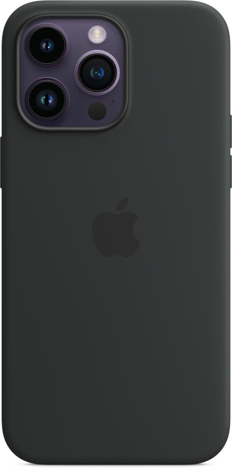 

Apple Чехол MagSafe для iPhone 14 Pro Max, силикон, «тёмная ночь»