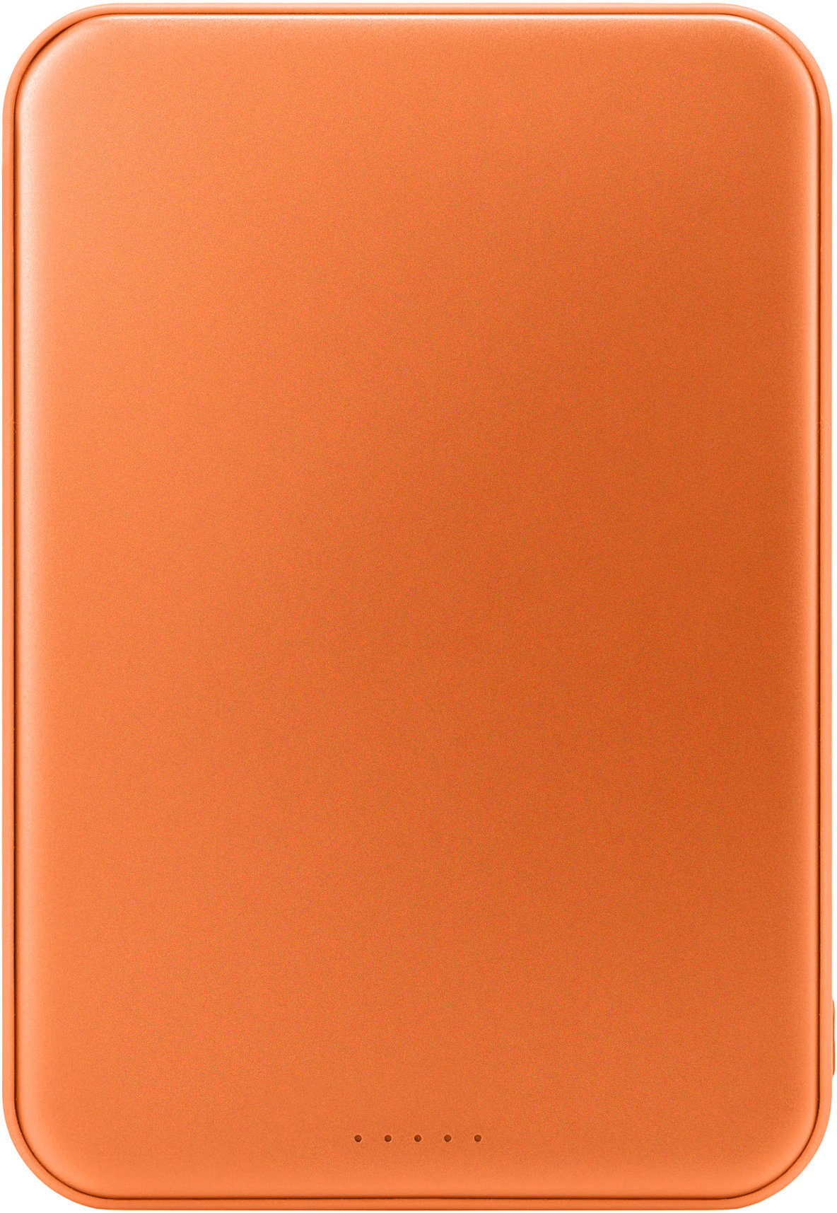 Внешний аккумулятор uBear Strike 5000mAh, Qi2.2, оранжевый