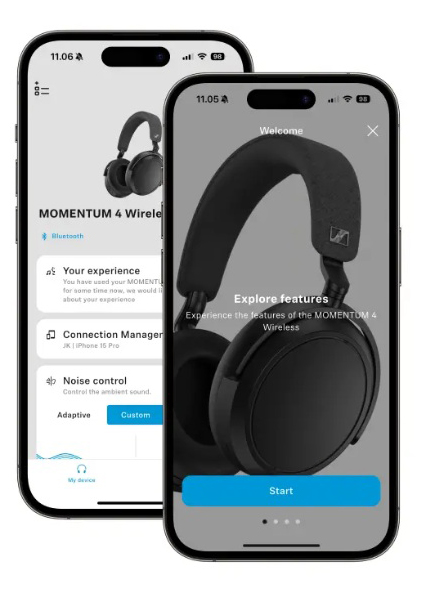 Наушники накладные Sennheiser Momentum M4, графит Фото-4