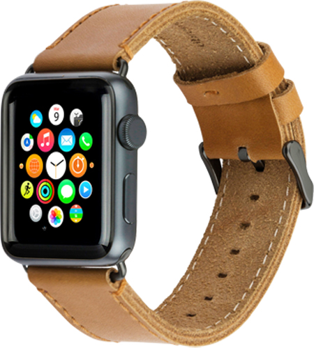 

Ремешок Copenhagen для Apple Watch 42/44 мм, кожа, светло-коричневый