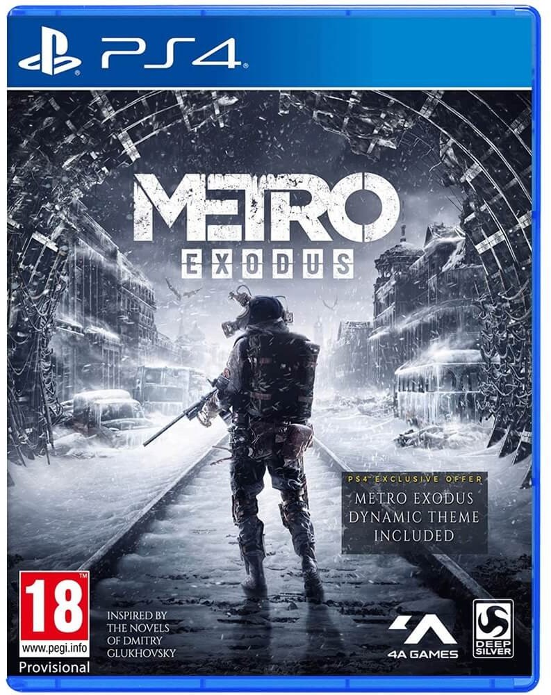 Игра для PS4 Metro Exodus, русские субтитры