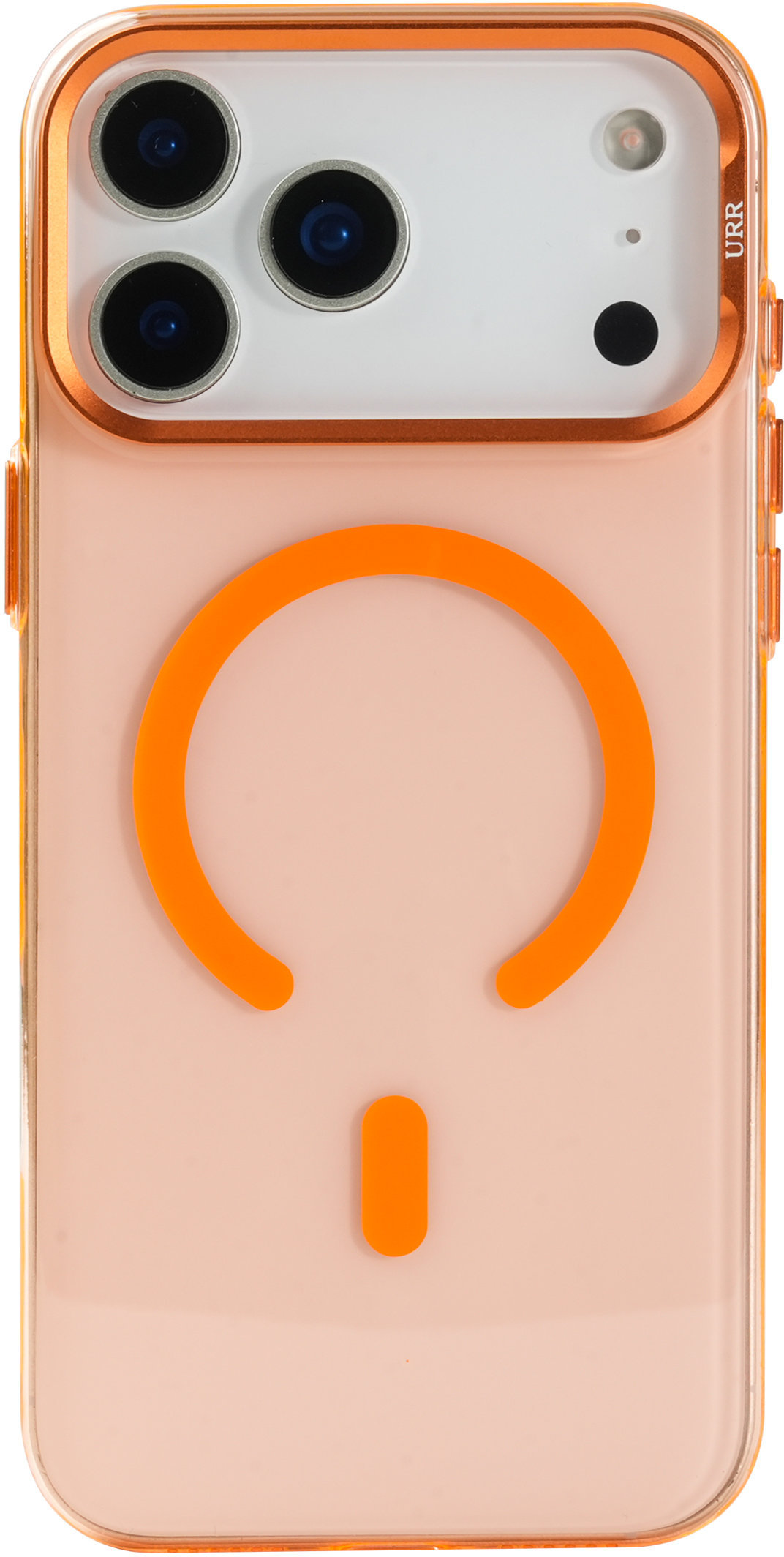 

Чехол URR RAINBOW Crystal Magnetic Case для iPhone 17 Pro Max, оранжевый, Чехол RAINBOW Crystal Magnetic Case для iPhone 17 Pro Max, оранжевый