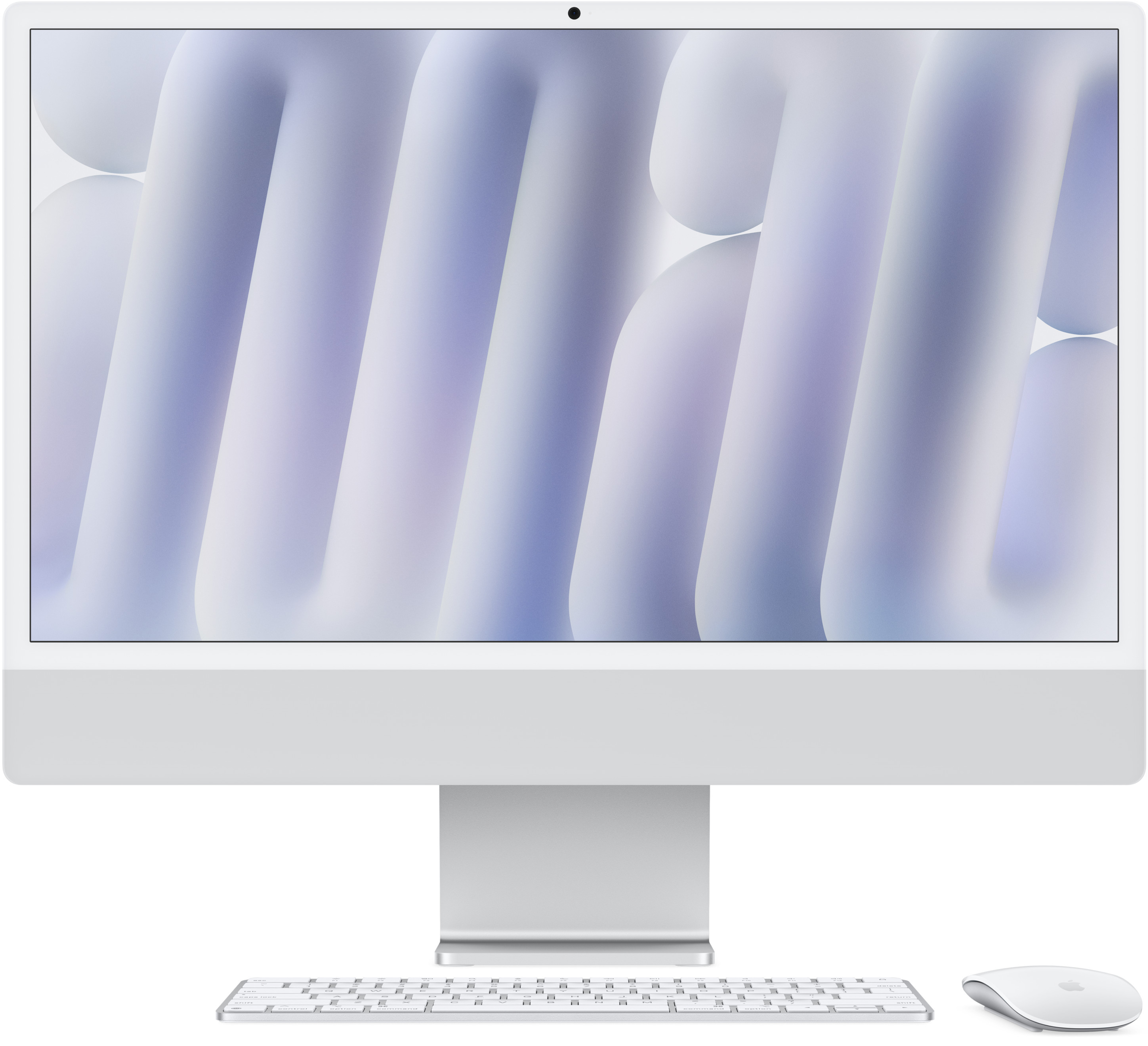  Apple iMac 24 Retina 4,5K (M4 10C CPU, 10C GPU, 2024), 24 ГБ, 512 ГБ SSD, серебристый