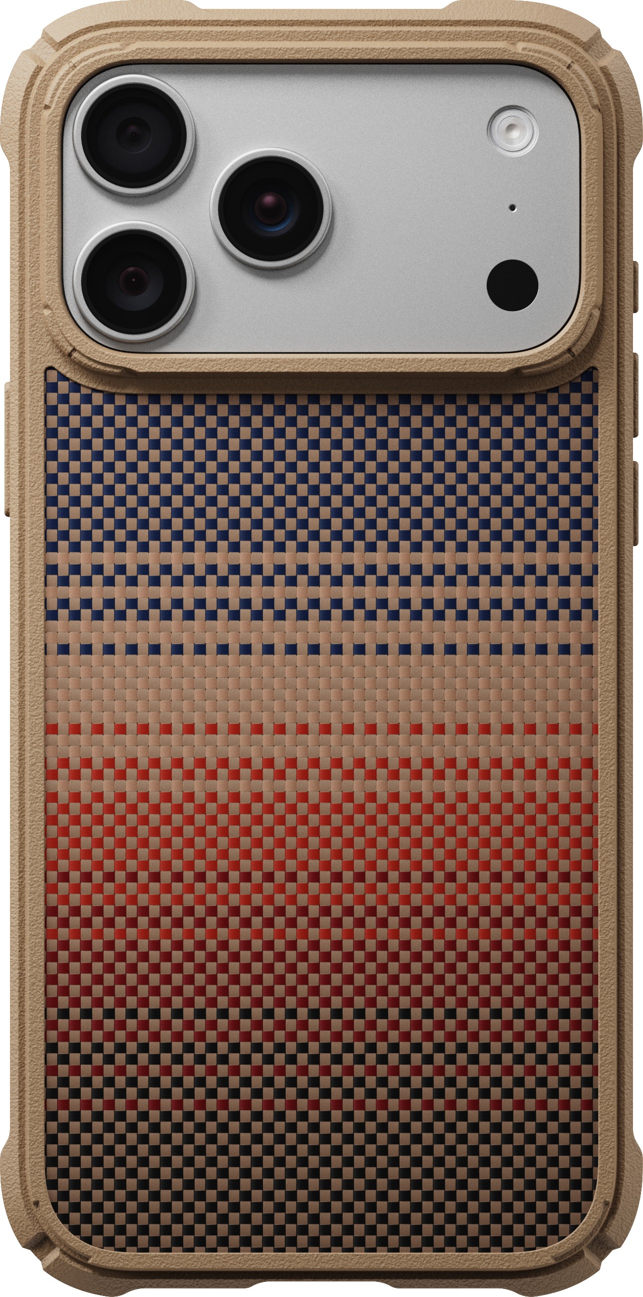 Чехол Pitaka Sunset Cairn Case для iPhone 18 Pro Max, коричневый