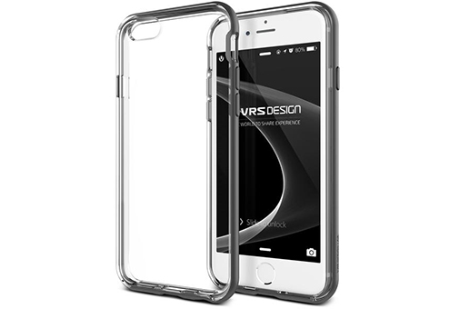 

Verus Чехол New Crystal Bumper для iPhone 6/6s серый