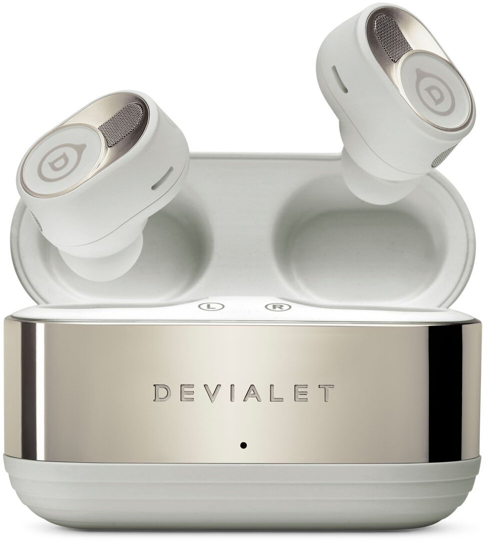 

Беспроводные наушники Devialet Gemini II Light Pearl, светлый жемчуг, Беспроводные наушники Gemini II Light Pearl, светлый жемчуг
