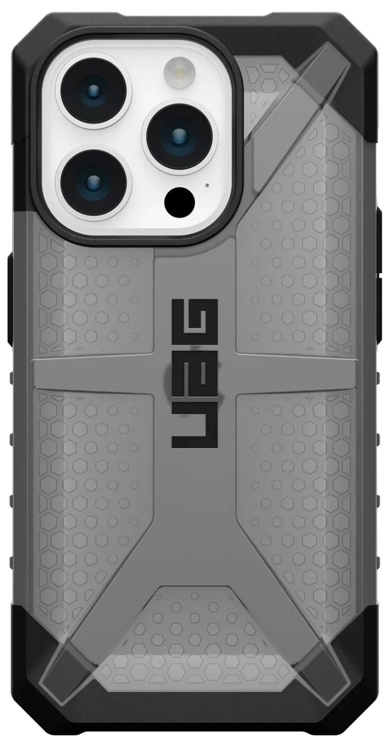 Бренд Чехол UAG Plasma Ice для iPhone 15 Pro, прозрачный