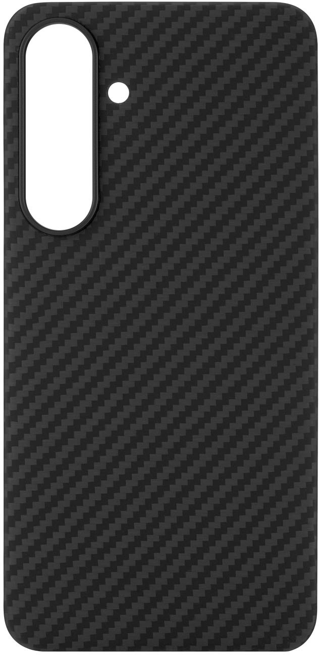 

Чехол uBear Supreme Case для Galaxy S25, кевлар, черный, Чехол Supreme Case для Galaxy S25, кевлар, черный