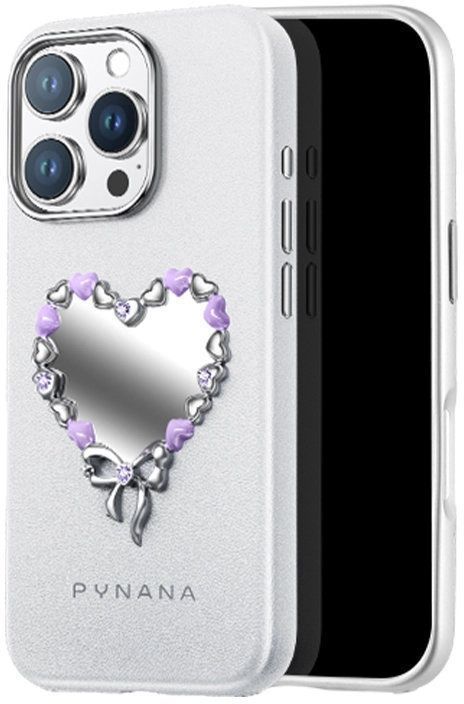 Чехол PYNANA Mirror Series для iPhone 16 Pro, серый Фото-3