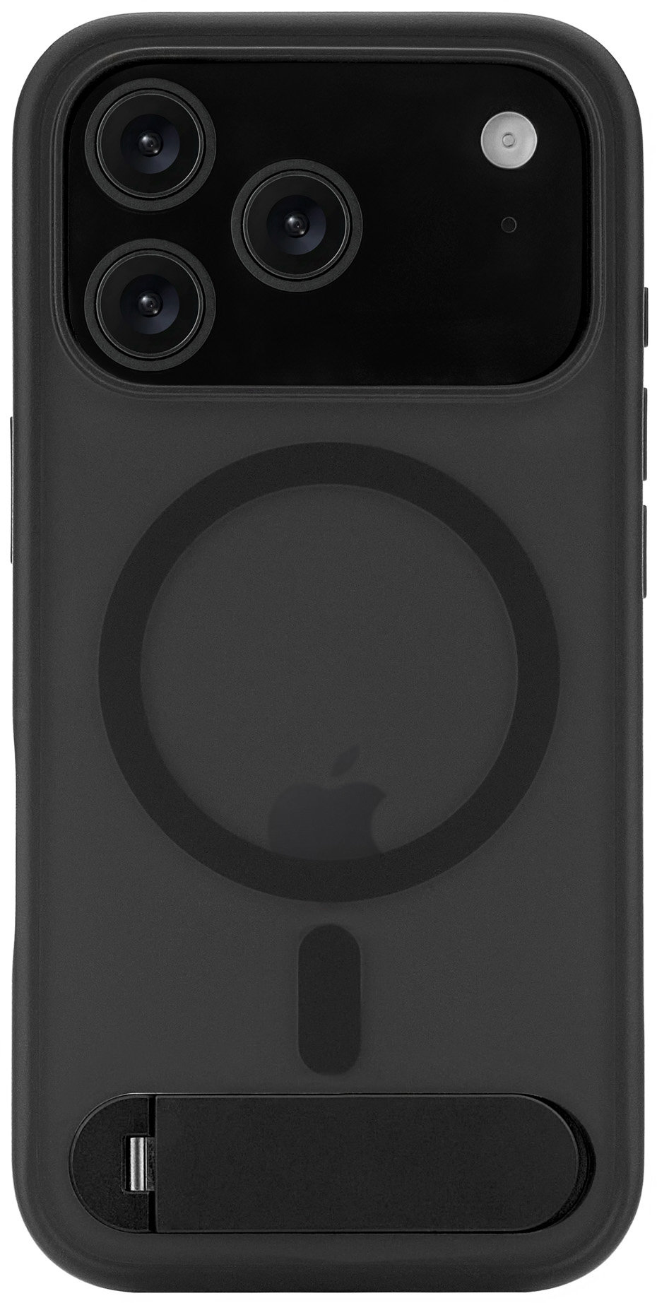 

Чехол uBear Stand 360 Mag Case MagSafe для iPhone 17 Pro, silk-touch, черный, Чехол Stand 360 Mag Case MagSafe для iPhone 17 Pro, silk-touch, черный