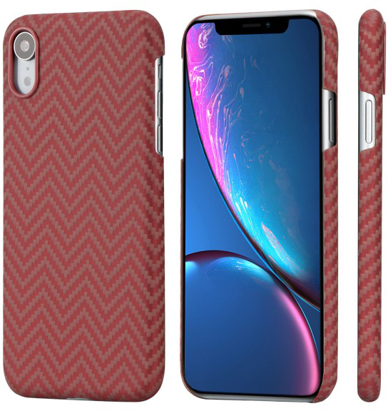 Купить Чехол Pitaka для iPhone XR, красный+оранжевый — цена, описание в ...