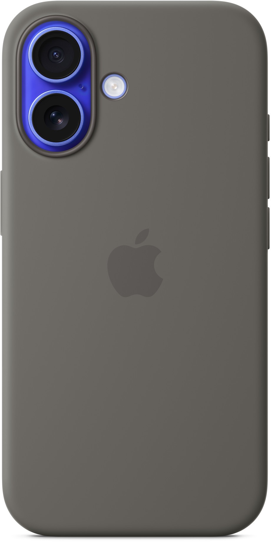 Чехол Apple для iPhone 16 Silicone with MagSafe, серый
