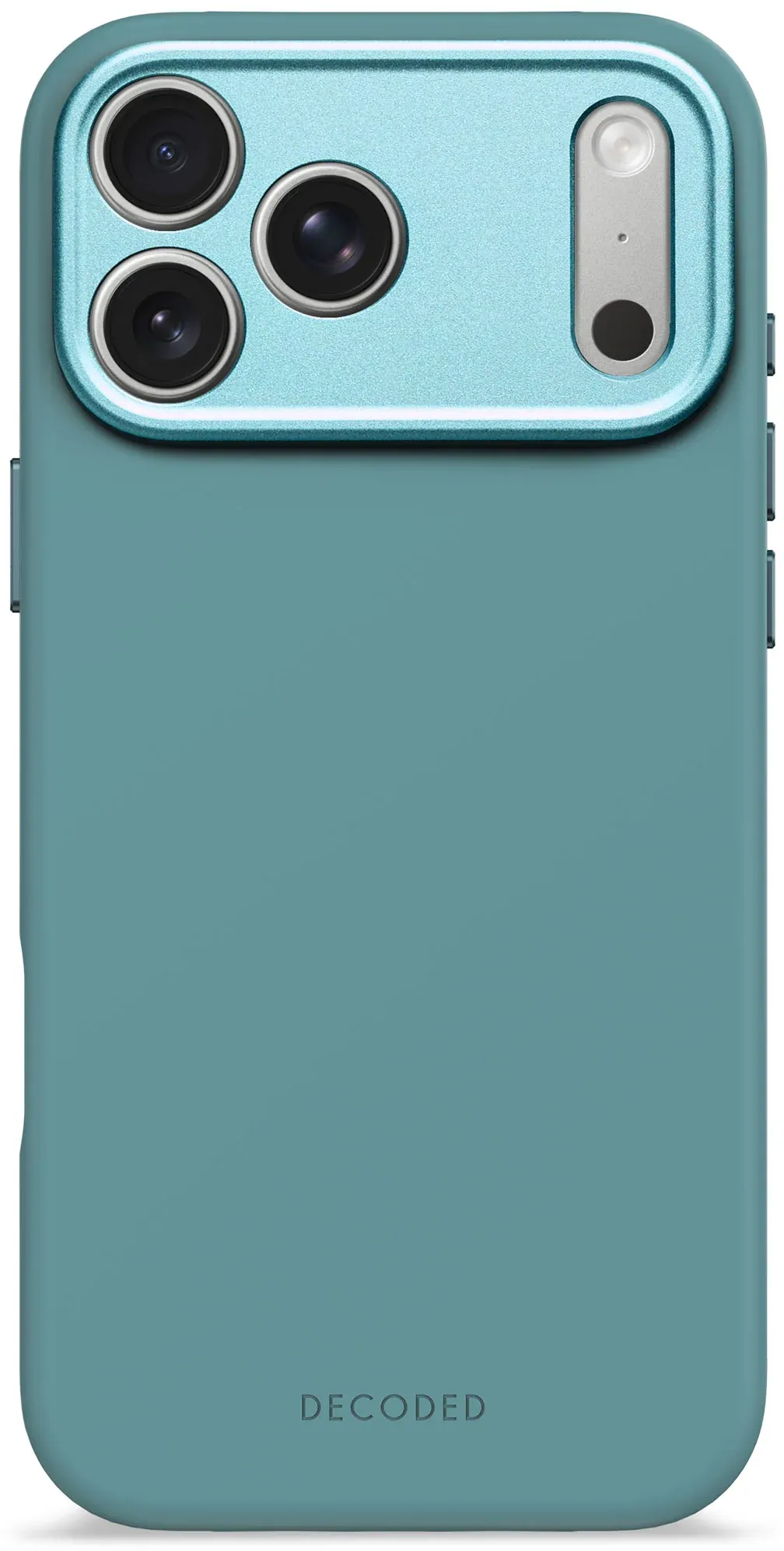 

Чехол Decoded Silicone Case Retro Blue для iPhone 17 Pro Max, силикон, аквамарин, Бирюзовый, Чехол Silicone Case Retro Blue для iPhone 17 Pro Max, силикон, аквамарин