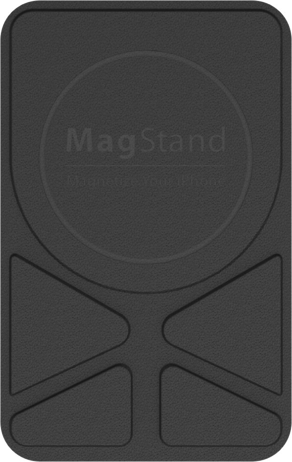 фото Магнитное крепление-подставка magstand для magsafe, кожа, черный switcheasy