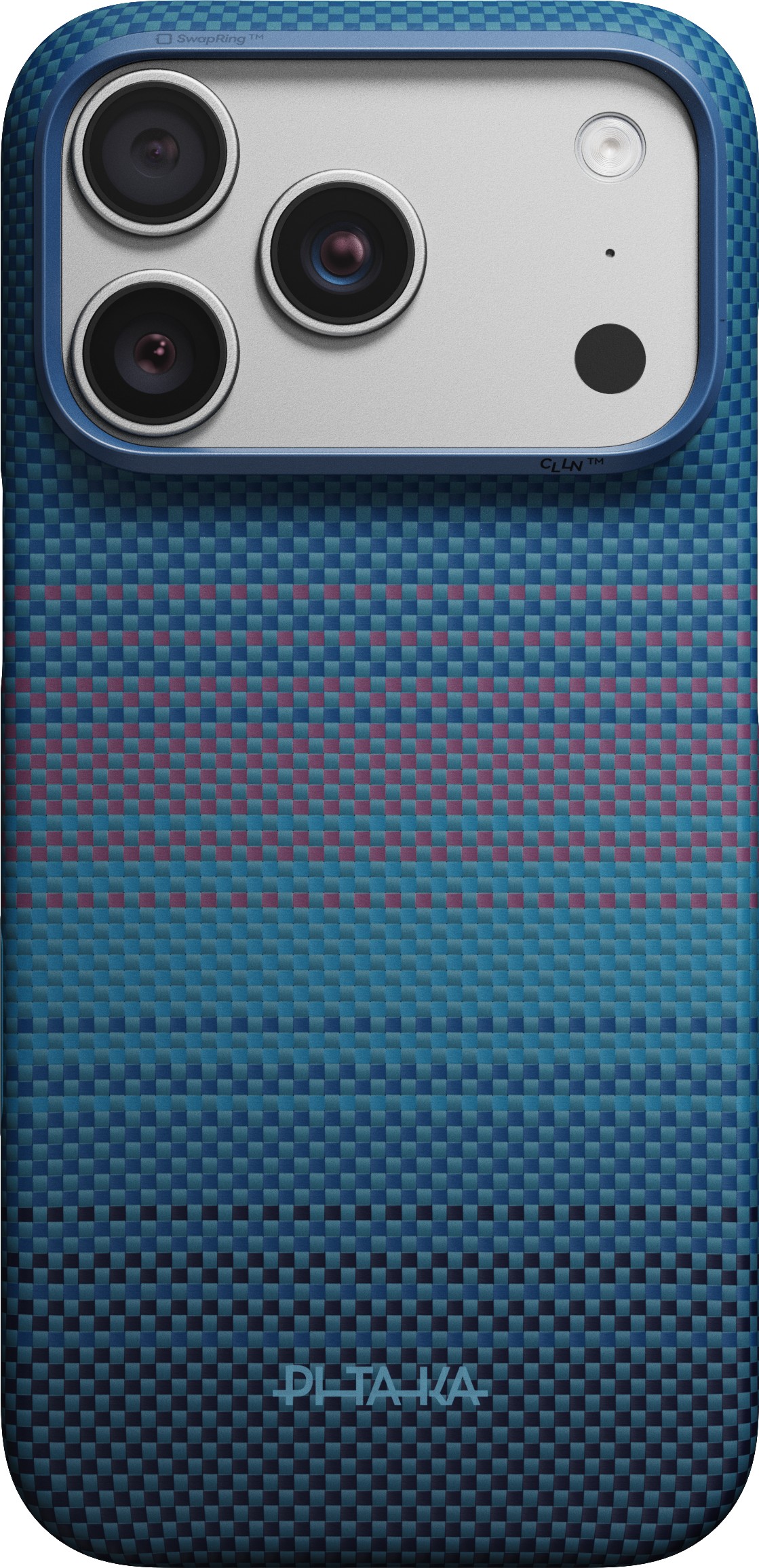 Чехол Pitaka Moonrise 2.0 Edge Case для iPhone 18 Pro, синий