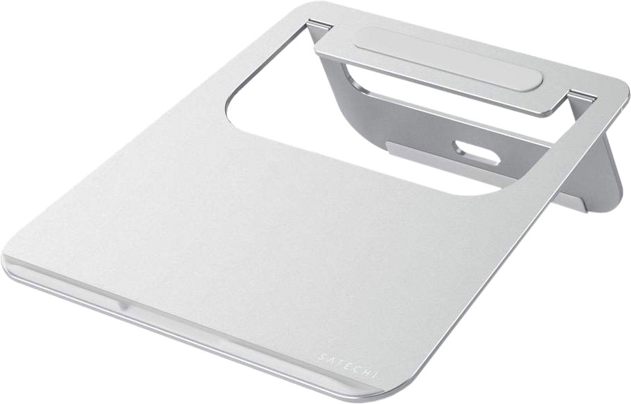 Подставка Aluminum Portable & Adjustable Laptop Stand для MacBook, серебристый