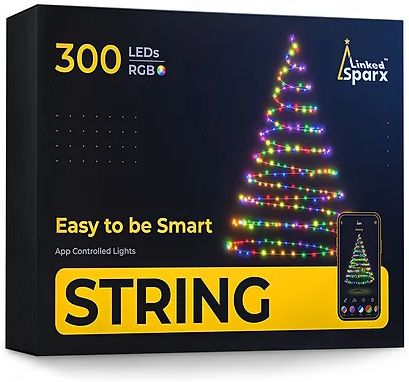 Бренд Гирлянда елочная Linked Sparx String, 300 ламп