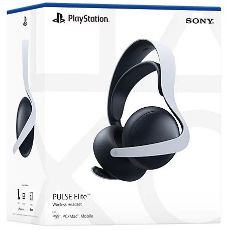 Игровая гарнитура полноразмерная Sony PlayStation 5 Pulse Elite, черно-белый Фото-5