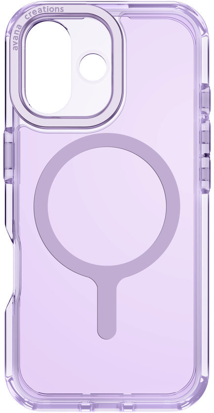 

Чехол Avana ICE MagSafe для iPhone 17, сиреневый, Розовый, Чехол Avana ICE MagSafe для iPhone 17, сиреневый