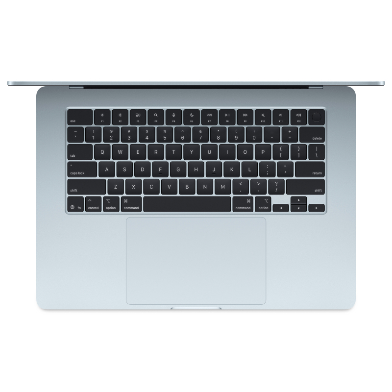 Apple MacBook Air 15" (M4, 10C CPU/10C GPU, 2025), 24 ГБ, 1 ТБ SSD, «небесно-голубой» Фото-2