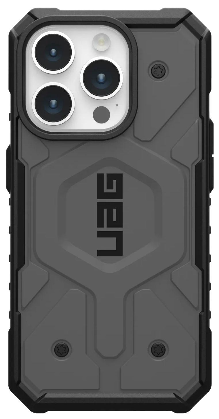 Бренд Чехол UAG Pathfinder MagSafe для iPhone 15 Pro Max, серый