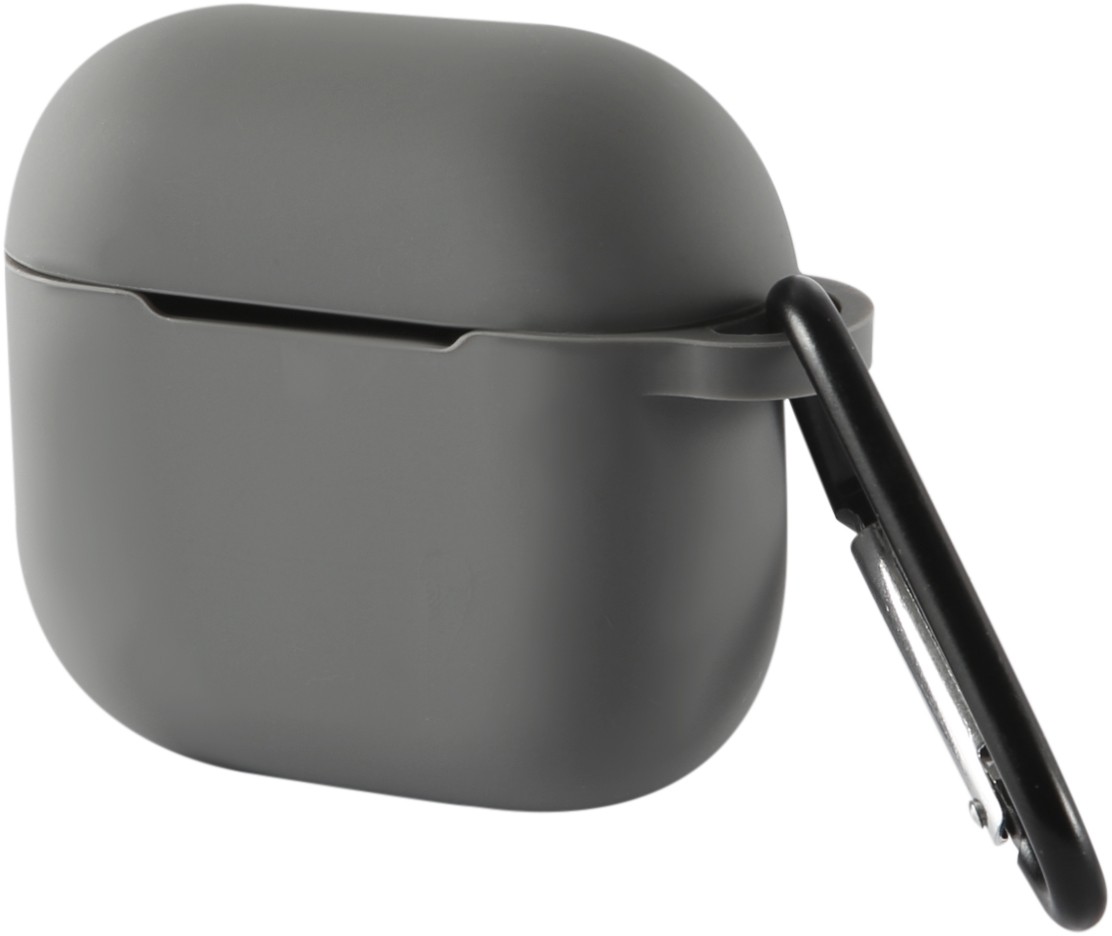 moonfish Чехол для AirPods 4, силикон, серый
