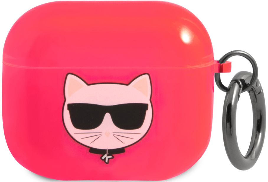 Бренд Чехол Karl Lagerfeld & Choupette для AirPods 3, розовый