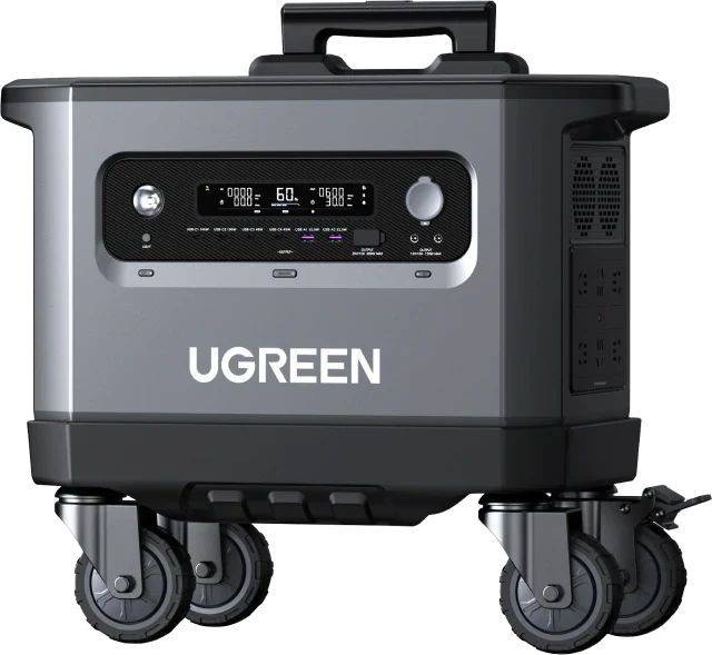 

Электростанция портативная UGREEN GS2200, 2200Вт, темно-серый, Электростанция портативная GS2200, 2200Вт, темно-серый