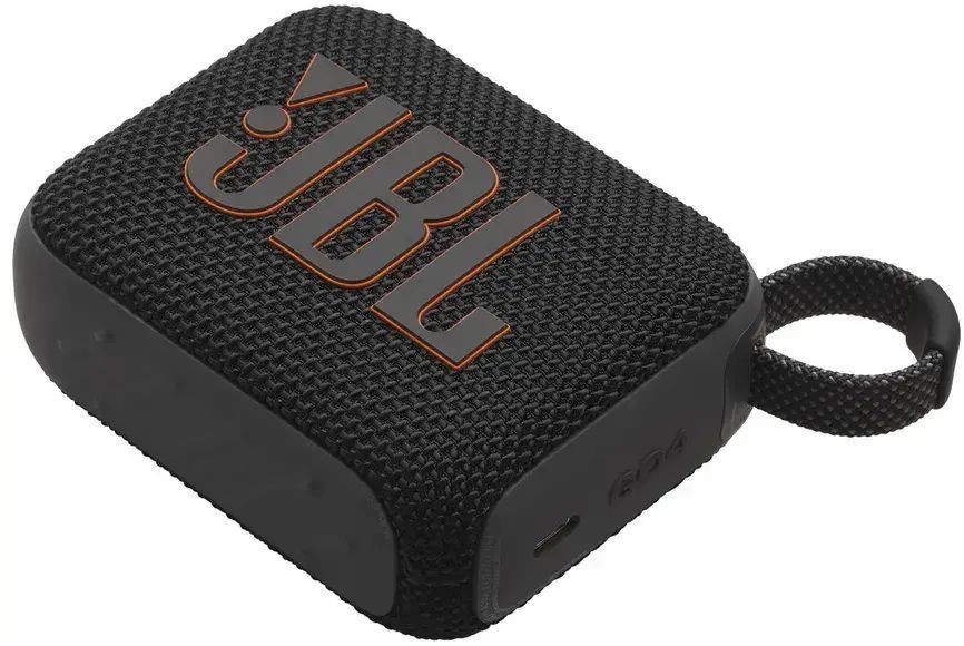 Акустика портативная JBL Go 4, черный JBLGO4BLK - фото 4