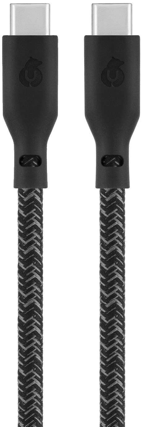 

Кабель uBear Trend Cable USB-C - USB-C, 2.4 м, нейлон, черный, Кабель Trend Cable USB-C - USB-C, 2.4 м, нейлон, черный