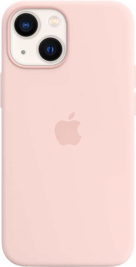 Чехол MagSafe для iPhone 13 mini, силикон, «розовый мел»