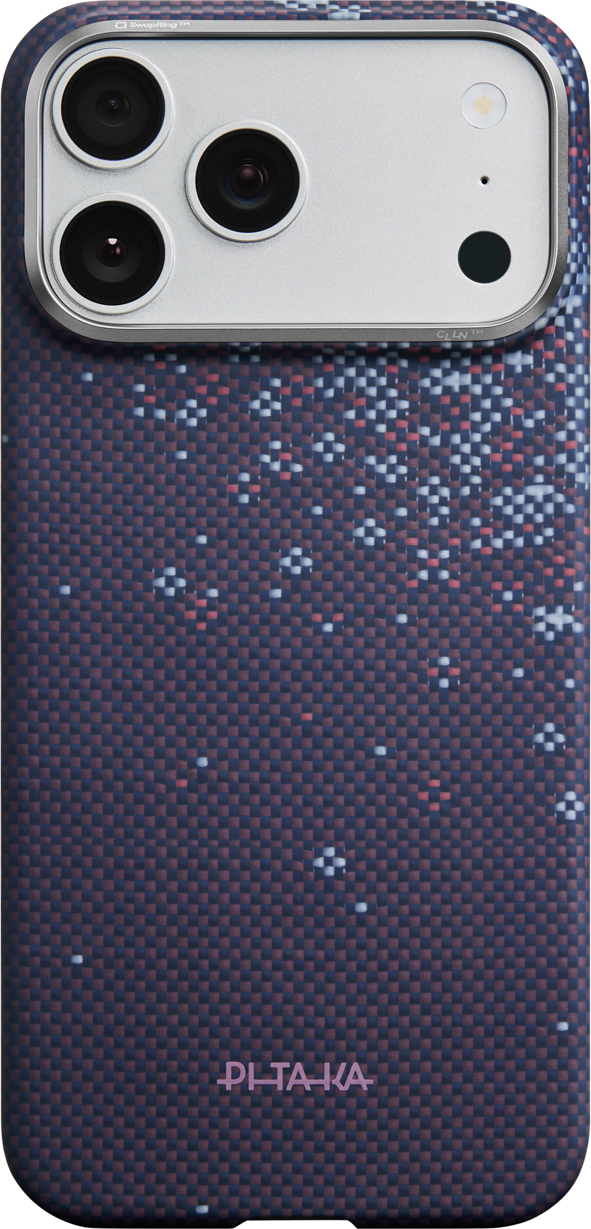 Чехол Pitaka Sakura Hours для iPhone 17 Pro, фиолетовый