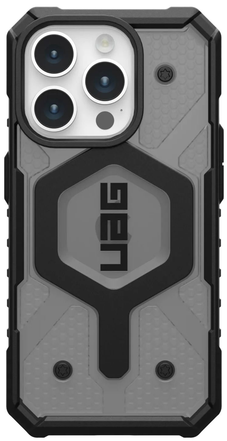 Бренд Чехол UAG Pathfinder MagSafe для iPhone 15 Pro, прозрачный