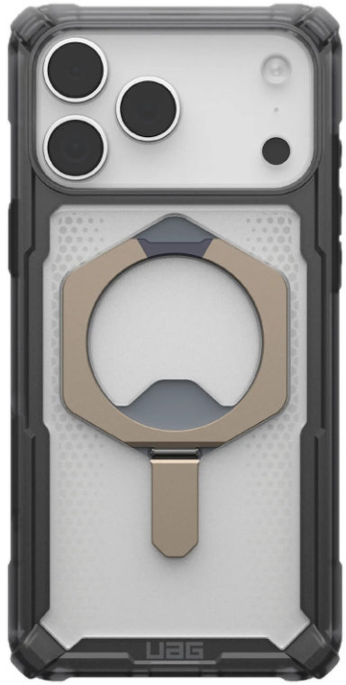 

Чехол UAG Plasma XTE MagSafe для iPhone 17 Pro Max, титановый, Чехол Plasma XTE MagSafe для iPhone 17 Pro Max, титановый