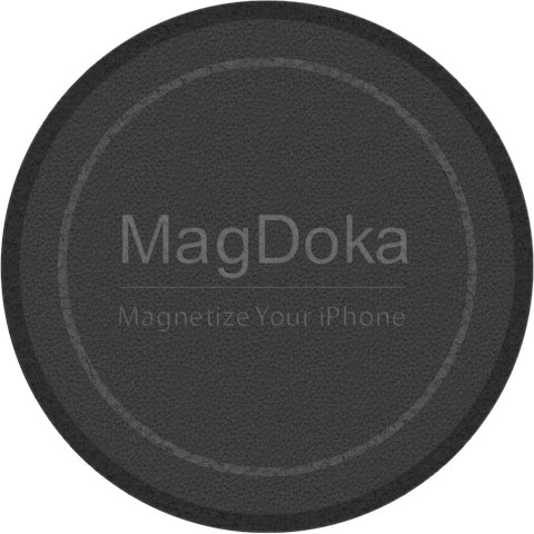 Магнитное крепление MagDoka для MagSafe, черный