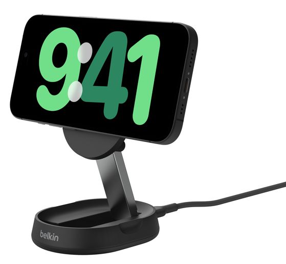 Беспроводное зарядное устройство Belkin Boost Charge Pro Convertible MagSafe Qi2, 15 вт, черный Фото-2