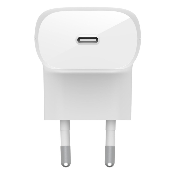 Сетевое зарядное устройство Belkin Wall Charger USB-C, 30Вт, белый WCA005vfWH - фото 6