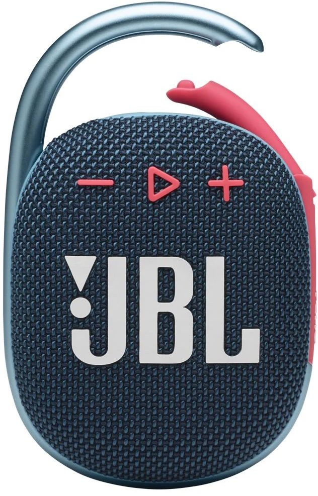 

Акустика портативная JBL Clip 4, сине-розовый, Акустика портативная Clip 4, сине-розовый