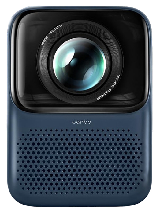 Проектор портативный Wanbo Projector T2 Max, Темно-синий