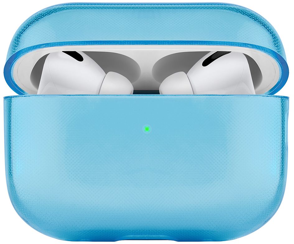 Бренд Чехол moonfish для AirPods Pro 2, TPU, голубой