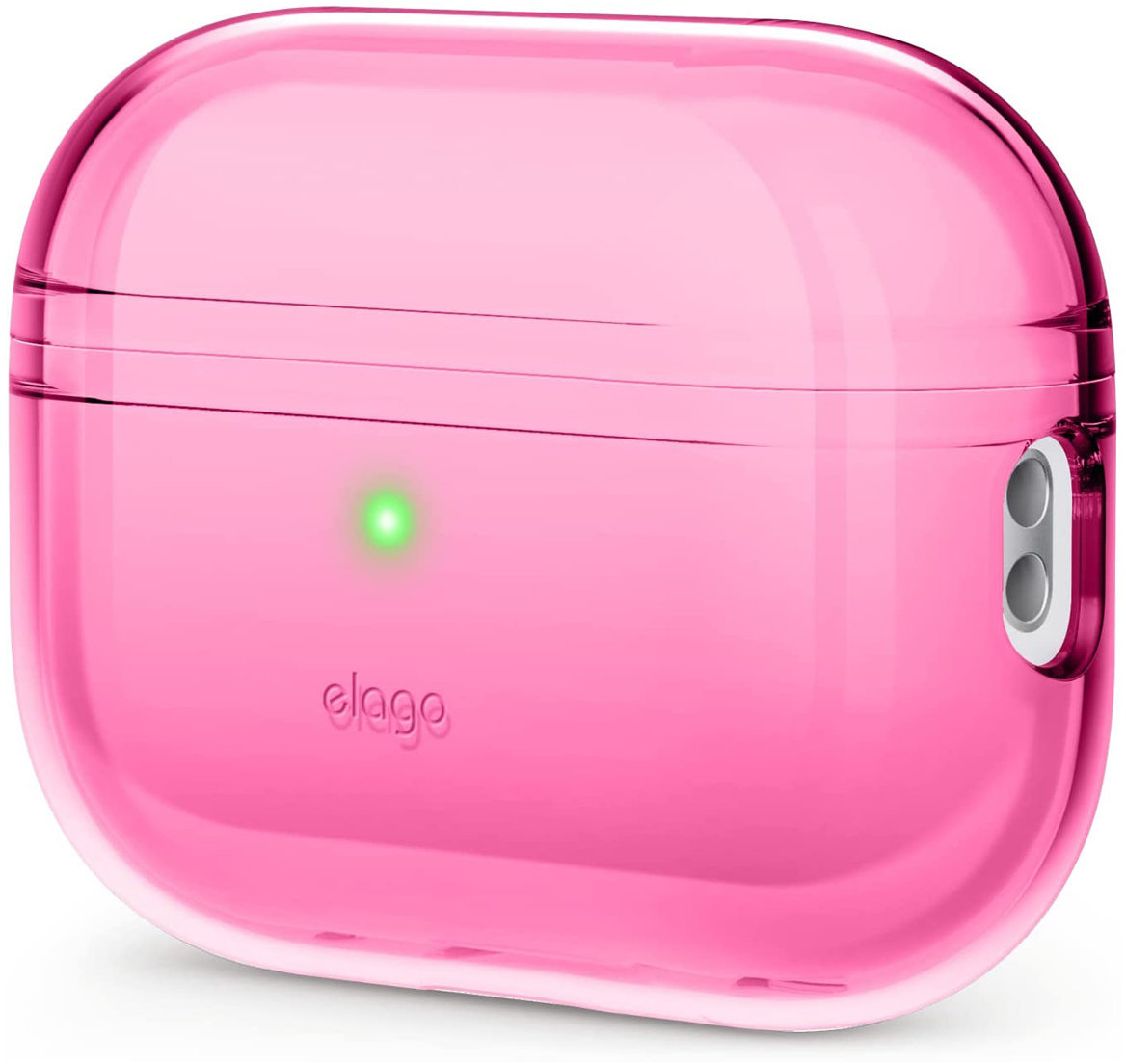 

Чехол Elago Clear для AirPods Pro 2, розовый, Чехол Clear для AirPods Pro 2, розовый