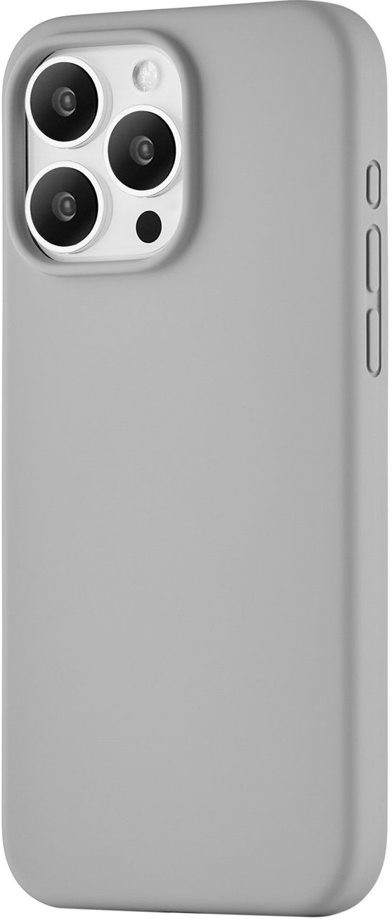

Чехол uBear Touch Mag Case для iPhone 15 Pro Max MagSafe, soft-touch, серый, Чехол Touch Mag Case для iPhone 15 Pro Max MagSafe, soft-touch, серый