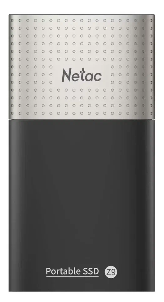 Внешний SSD Netac Z9, 2 ТБ NT01Z9-002T-32BK, цвет черный