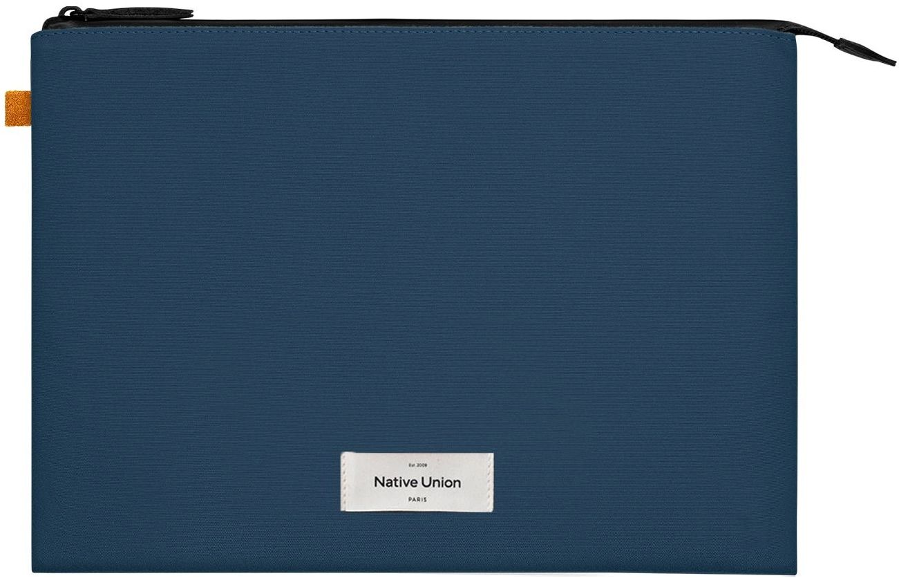 

Чехол Native Union Stow Lite Sleeve для MacBook 14", синий, Чехол Stow Lite Sleeve для MacBook 14", синий