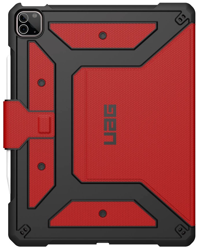 

UAG Чехол-книжка Metropolis для iPad Pro 12.9 (2021), красная магма, Красный
