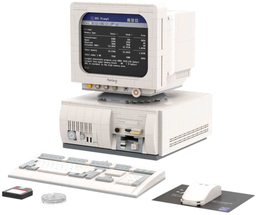 

Конструктор Pantasy "Ретро Компьютер 90-х", Конструктор "Ретро Компьютер 90-х"