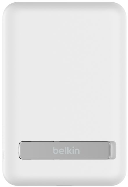 Внешний аккумулятор Belkin Boost Charge Magnetic Wireless с подставкой, 5000 мАч, белый Вид №1