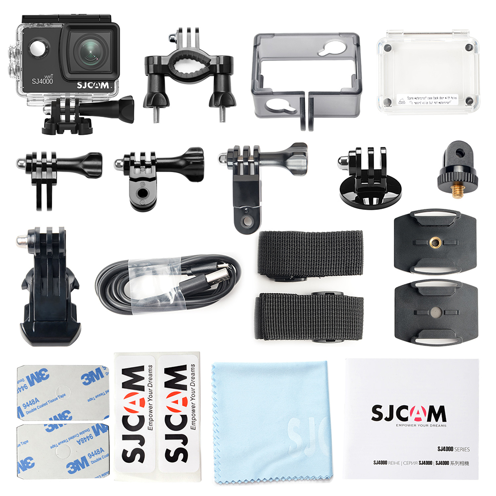 Экшн-камера SJCAM SJ4000 Wi-Fi, черный SJCAM-SJ4000-WIFI - фото 6